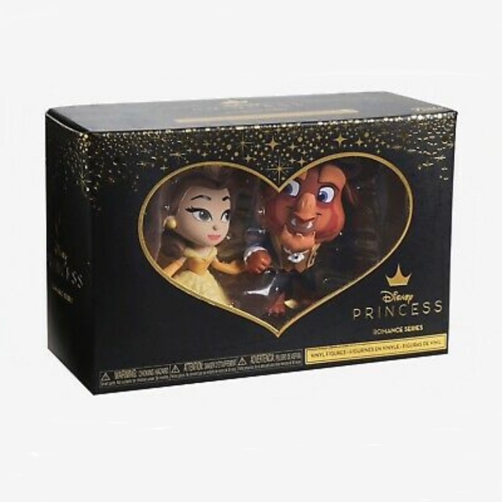 NWT - Funko Disney Princess Romance Series: Belle & Beast Vinyl Figure